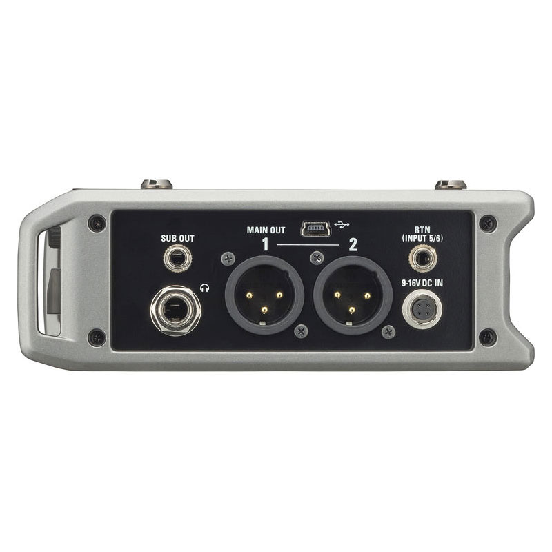 Zoom F4 Multitrack Field Recorder with Timecode - 6 Inputs / 8 Tracks 