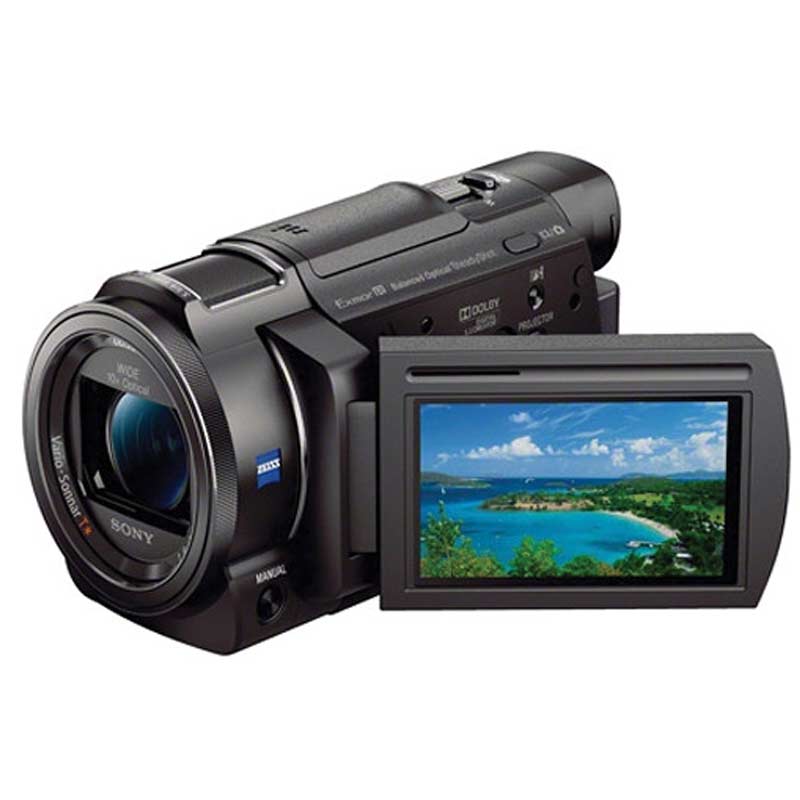 Sony FDR-AXP35 4K Camcorder with Built-In Projector