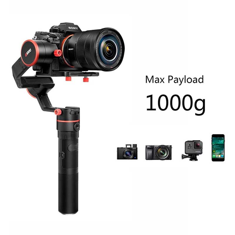 Feiyu-Tech a1000 3-Axis Gimbal Stabilizer for Camera Mirrorless and Compact