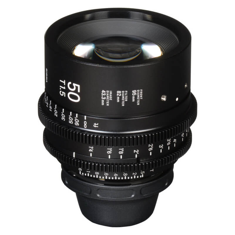Lensa Sigma Cinema 50mm T1.5 for Sony