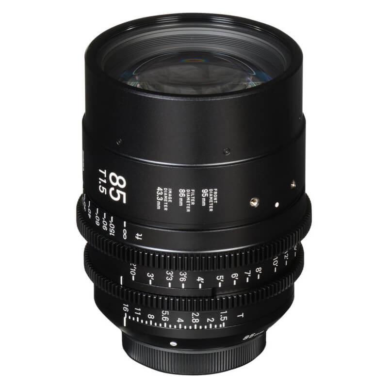 Lensa Sigma Cinema 85mm T1.5 for Canon
