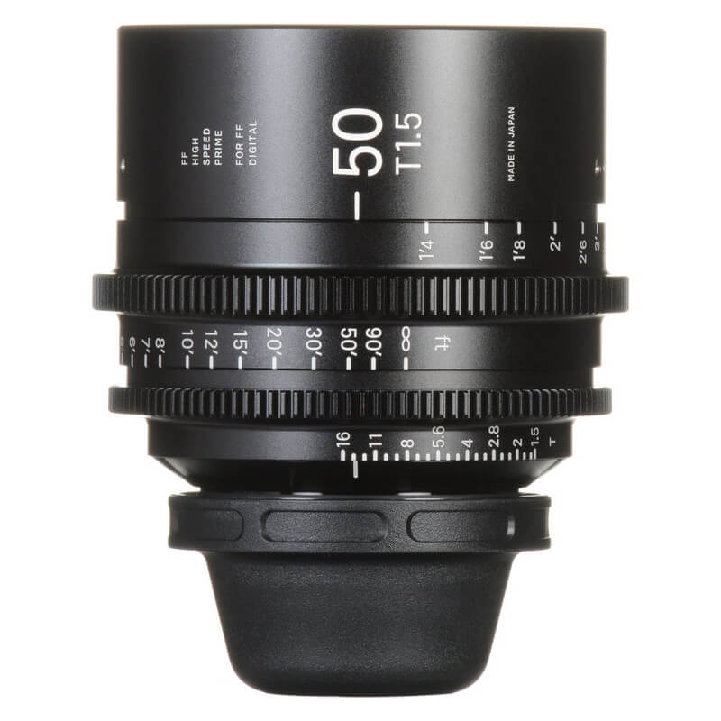 Lensa Sigma Cinema 50mm T1.5 for Canon