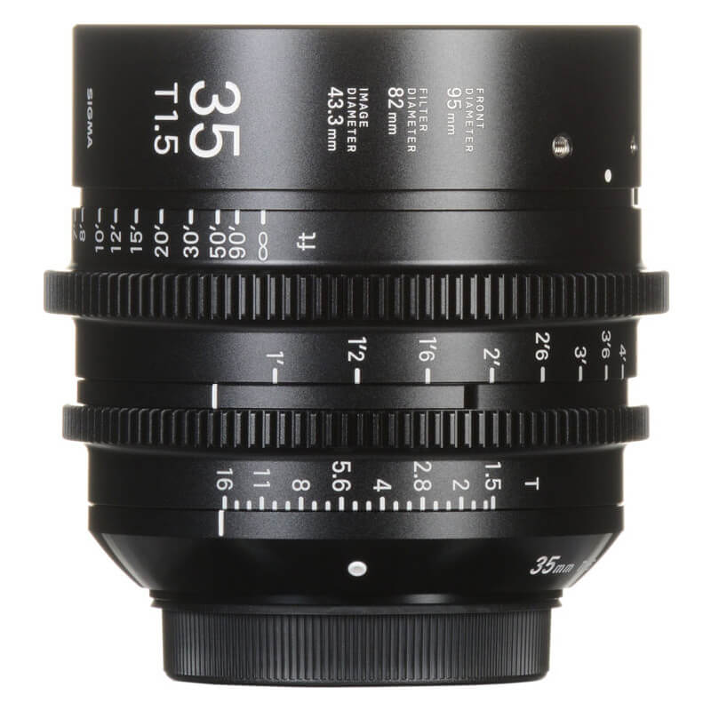 Lensa Sigma Cinema 35mm T1.5 for Canon