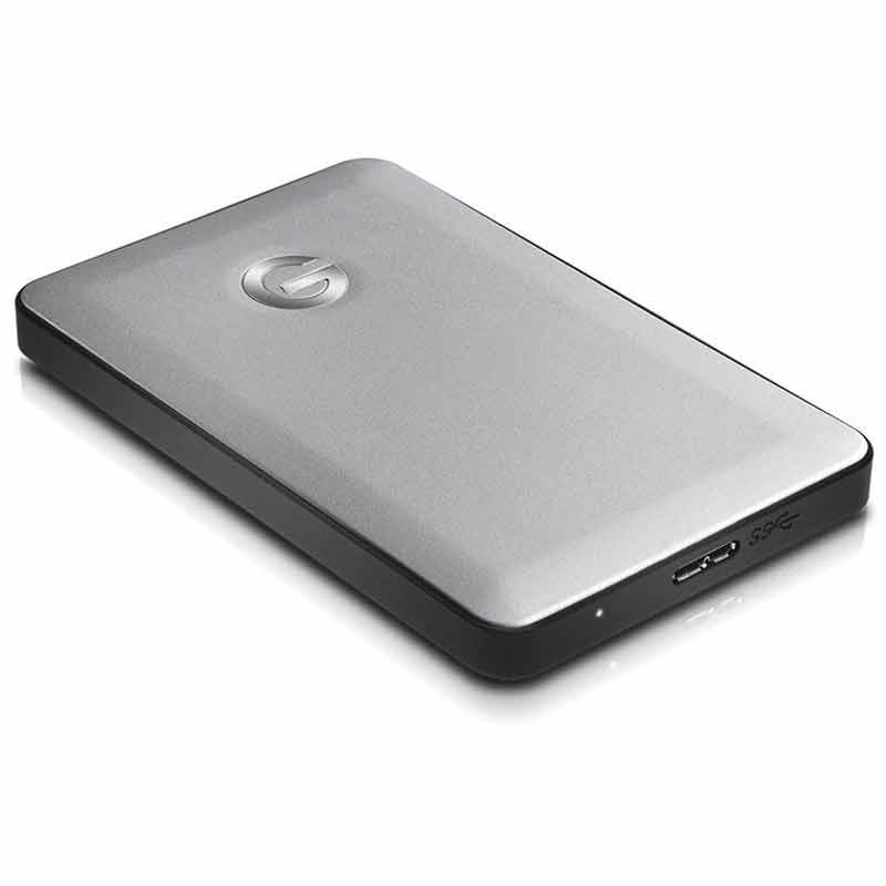 G-DRIVE mobile USB -C External Hard Drive (Silver) 