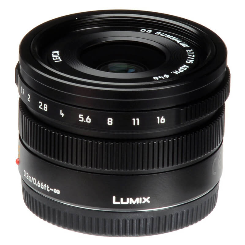 Panasonic Lumix Lens Leica DG S 15mm F1.7