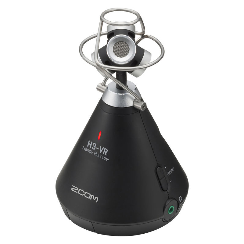 Zoom H3-VR Handy Audio Recorder with Built-In Ambisonics Mic Array 
