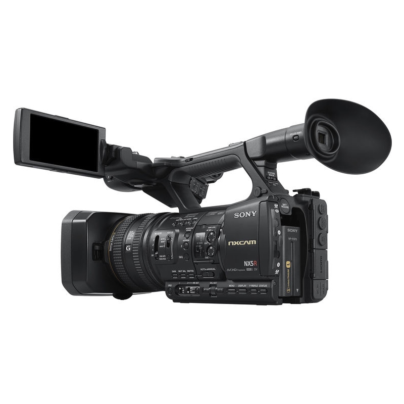 Sony HXR-NX5R NXCAM Professional Camcorder with Built-In LED Light